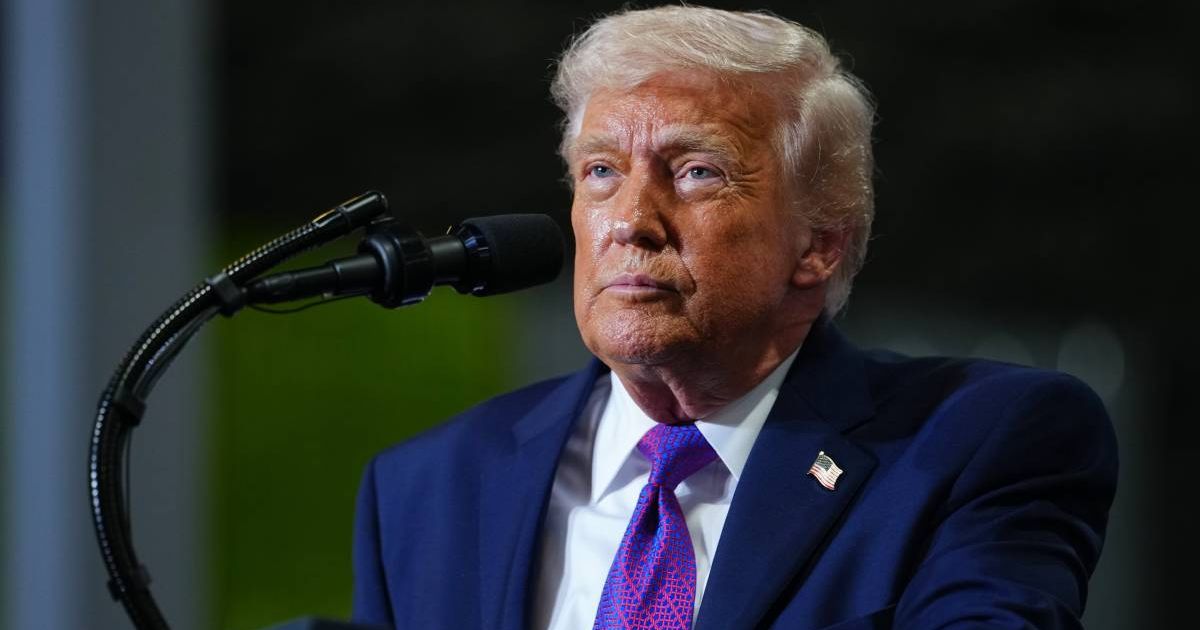 President Donald Trump and Iran publicly contradicted each other on possible negotiations to end the war on Monday, March 23 (AP Photo/Julia Demaree Nikhinson)
