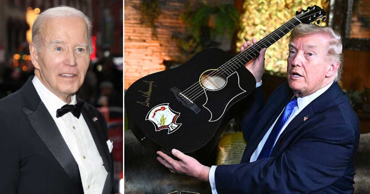 President Donald Trump revived his long-running criticism about Joe Biden’s alleged use of an autopen for official signatures (Getty Images)