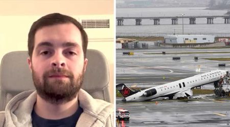 ‘The adrenaline took over’: Air Canada survivor reveals why he opened emergency door during crash