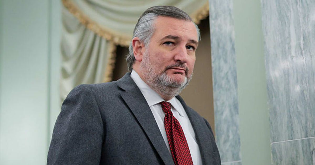 Ted Cruz shared a message with the Senate Financial Clerk asking him to hold his paycheck (Getty Images)