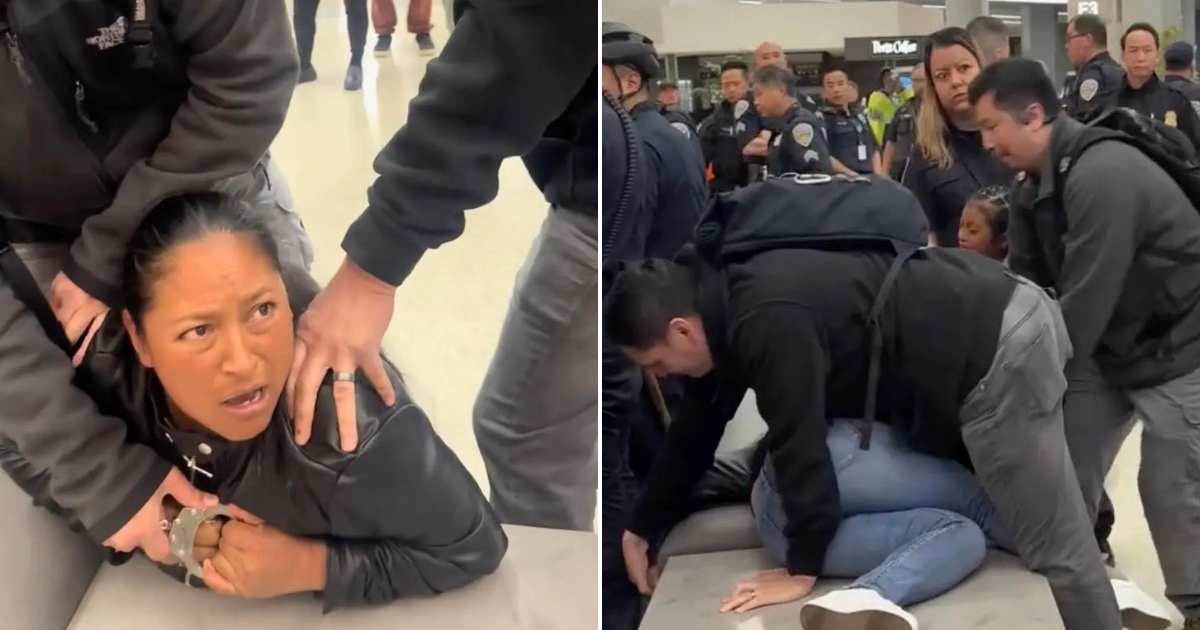 The incident gained widespread attention after videos of the forceful arrest of Angelina Lopez-Jimenez went viral online, sparking debate over immigration enforcement practices (X/@DHSgov)