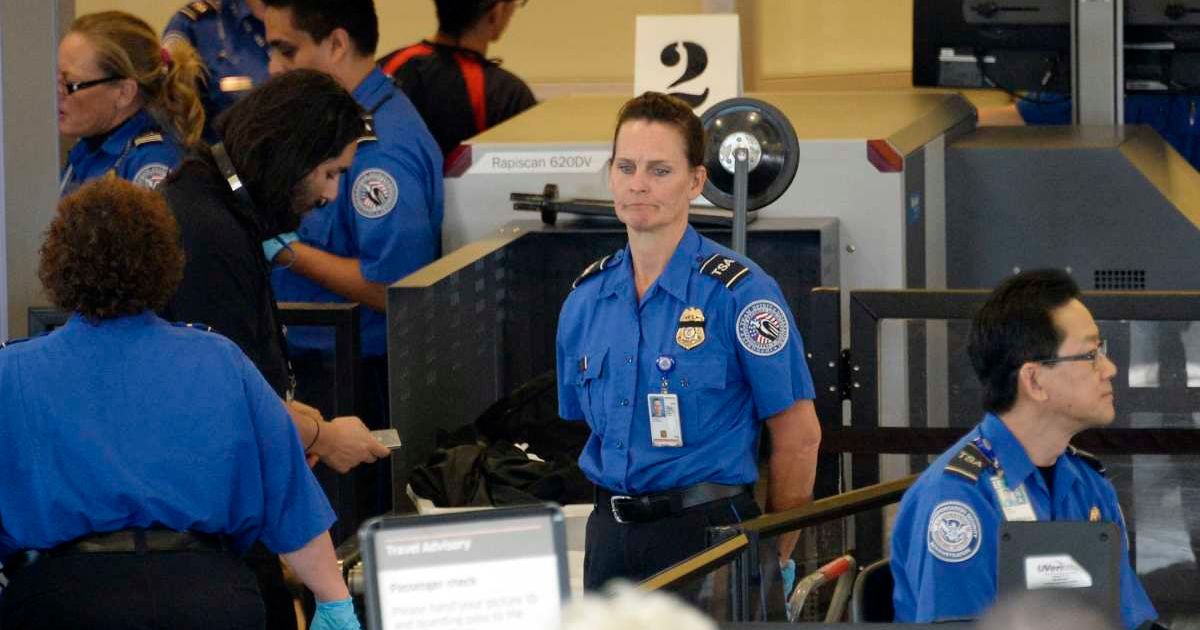 Some online posts suggested that TSA agents should be paid with passengers’ ticket fees during the shutdown (Kevork Djansezian/Getty Images)