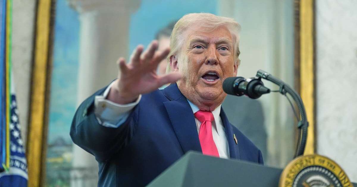 A substack report suggested that President Donald Trump allegedly received financial gifts from his cabinet members (AP Photo/Alex Brandon)