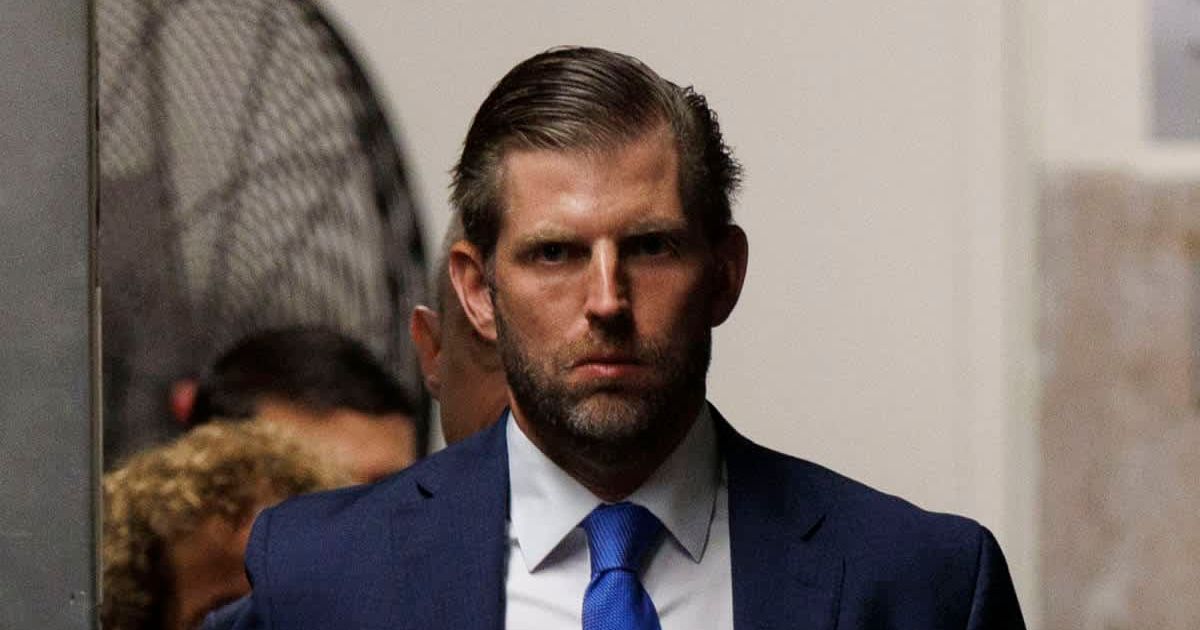 Social media posts claimed Eric Trump invested in drone maker shortly before US-Iran war (Getty Images)
