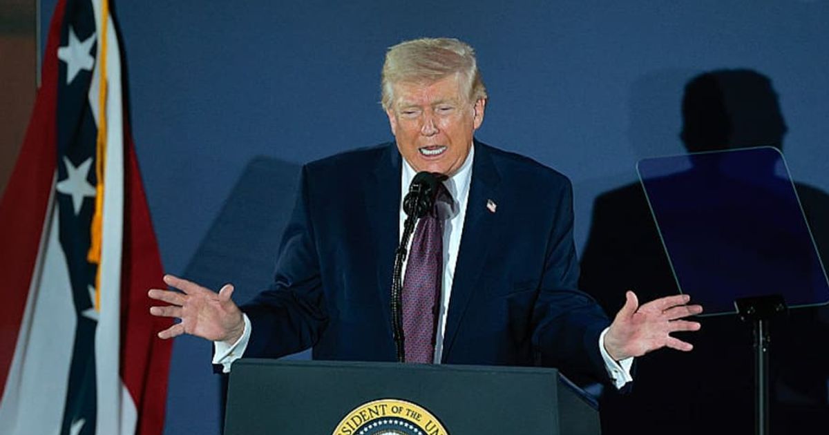 President Donald Trump claimed Democrats appeared 'emotionless' and 'sat there like dead people,' showing no reaction even during emotional moments (Getty Images)