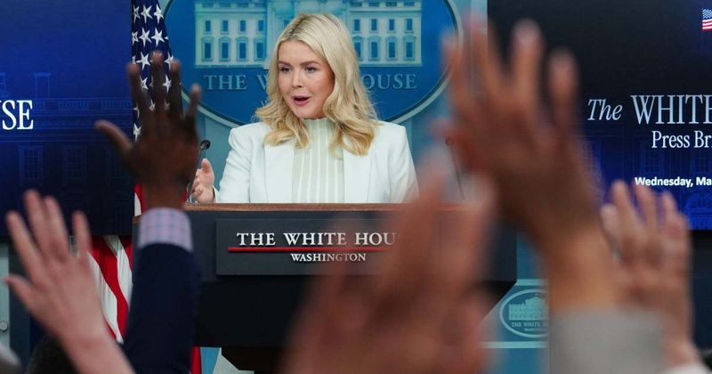 Karoline Leavitt defends Iran war, says Trump ‘is doing this for young people’