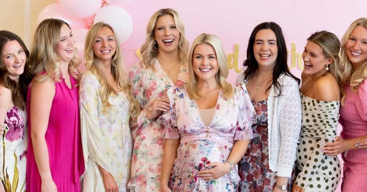 Karoline Leavitt shared glimpses from her baby shower held on March 22 at Trump National Golf Club (@karolineleavitt/Instagram)