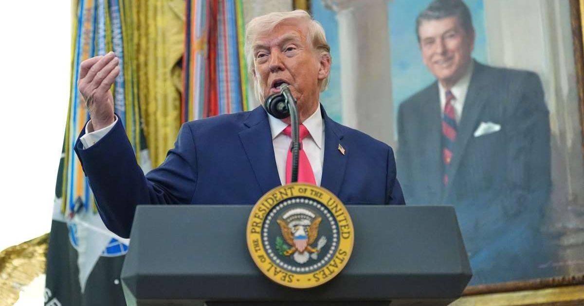 President Donald Trump disputed Tehran's public stance, asserting private outreach continued through indirect channels amid ongoing tensions (AP Photo/Alex Brandon)