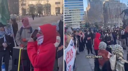‘We cheer’: Video shows vile scenes from Philadelphia protest endorsing deaths of US soldiers