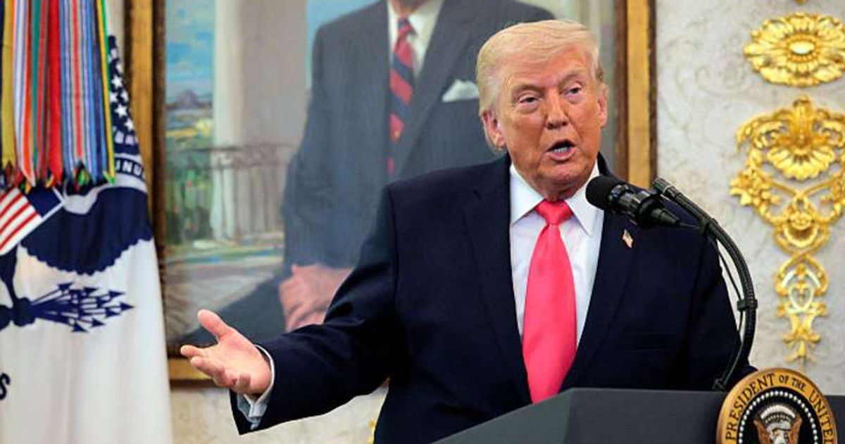 Trump claimed that he is the only president to take a cognitive test (Getty Images)