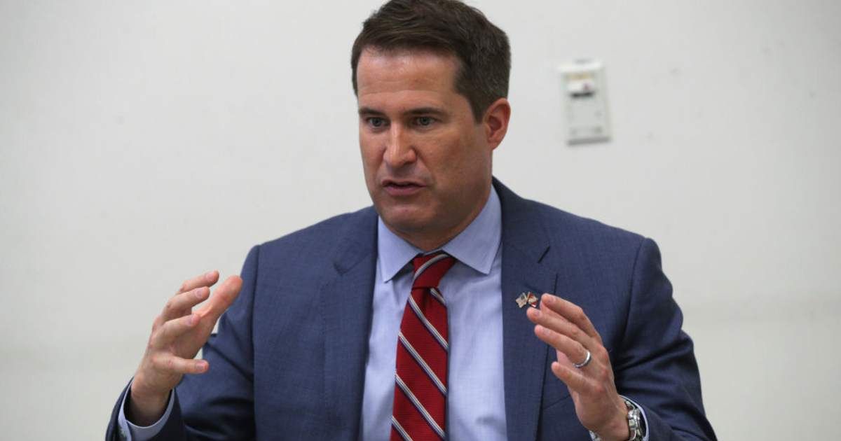 Seth Moulton said he believed the US did not have the upper hand against Iran in the ongoing conflict after attending a House Armed Services Committee briefing (Alex Wong/Getty Images)