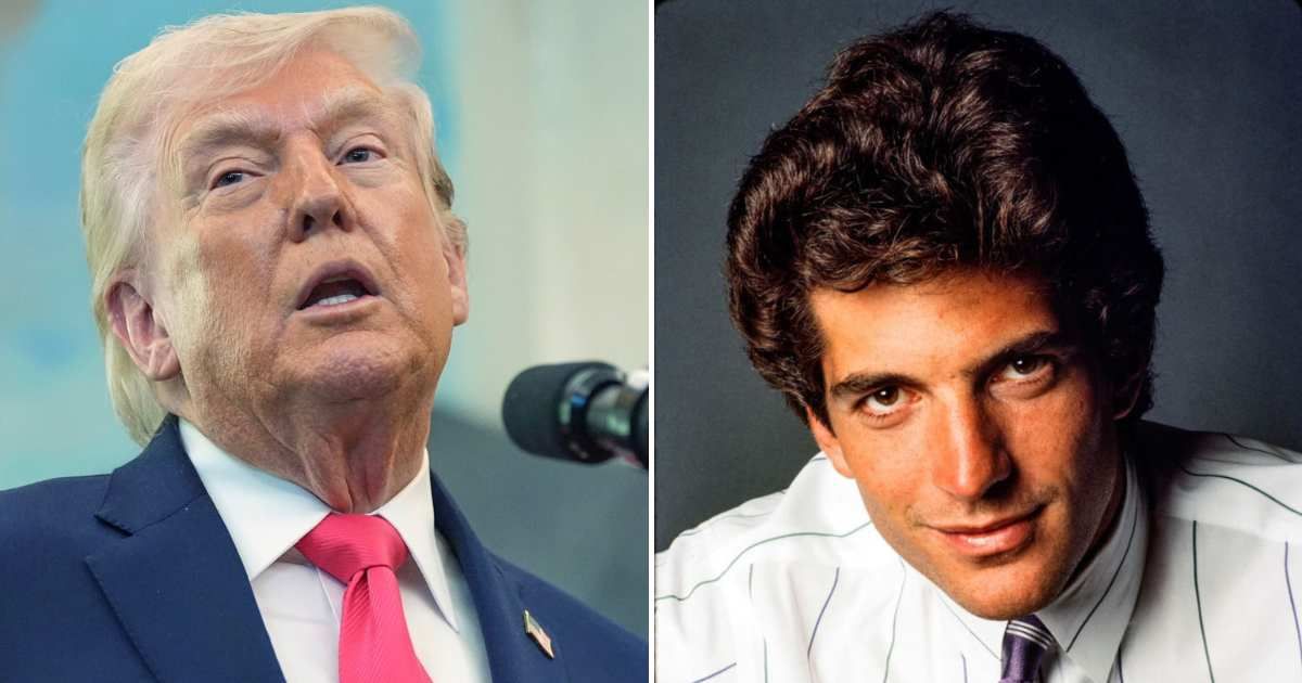 Donald Trump said JFK Jr could have been president and shared memories of their close friendship (Getty Images)