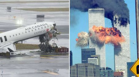 Fact Check: Does Air Canada crash into fire truck prove wild theory about 9/11?