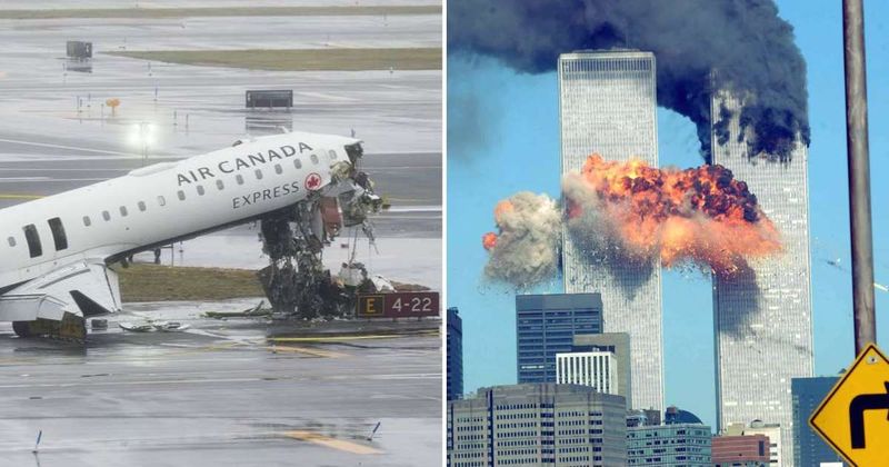 Fact Check: Does Air Canada crash into fire truck prove wild theory about 9/11?