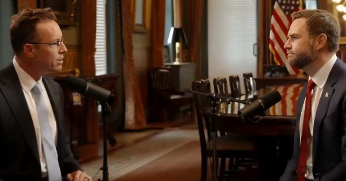 In an exclusive interview, Vice President JD Vance accused senators of going on recess while border security remained unfunded and election integrity was sidelined (Screengrab/TheBennyShow/ YouTube)