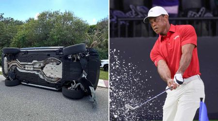 Images reveal Tiger Woods’ SUV flipped in Florida rollover crash