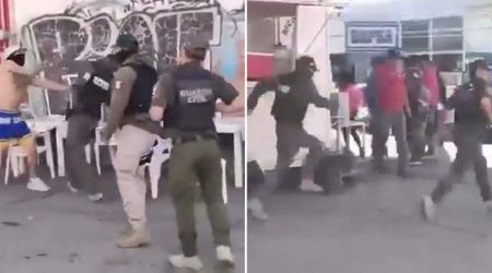 Fact Check: Is the video showing protestors attacking ICE agents in California real?