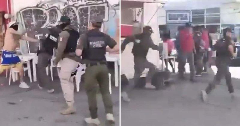 Fact Check: Is the video showing protesters attacking ICE agents in California real?