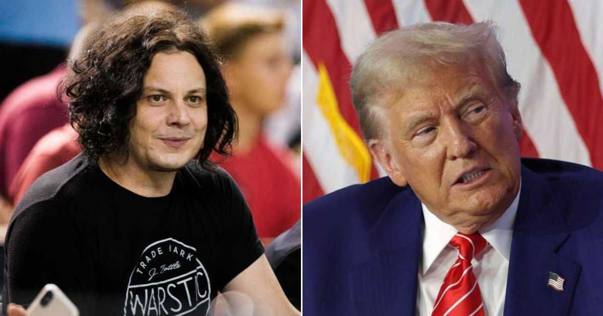 Jack White calls out plan to add Donald Trump's signature on US paper currency (Photo by Sarah Sachs/Arizona Diamondbacks/Getty Images) (Alex Wong/Getty Images)