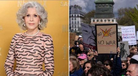 Jane Fonda urges Americans to join 'No Kings' rallies, warns of 'existential' crisis under Trump