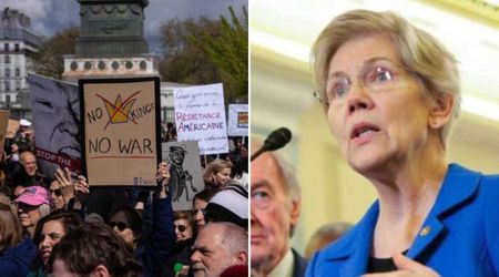 Elizabeth Warren calls on No Kings rally to 'fight back' Trump for decreeing wars and tariffs  