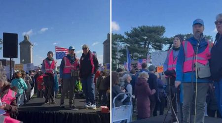 DC ‘No Kings’ protesters add immigration verse to ‘America the Beautiful’