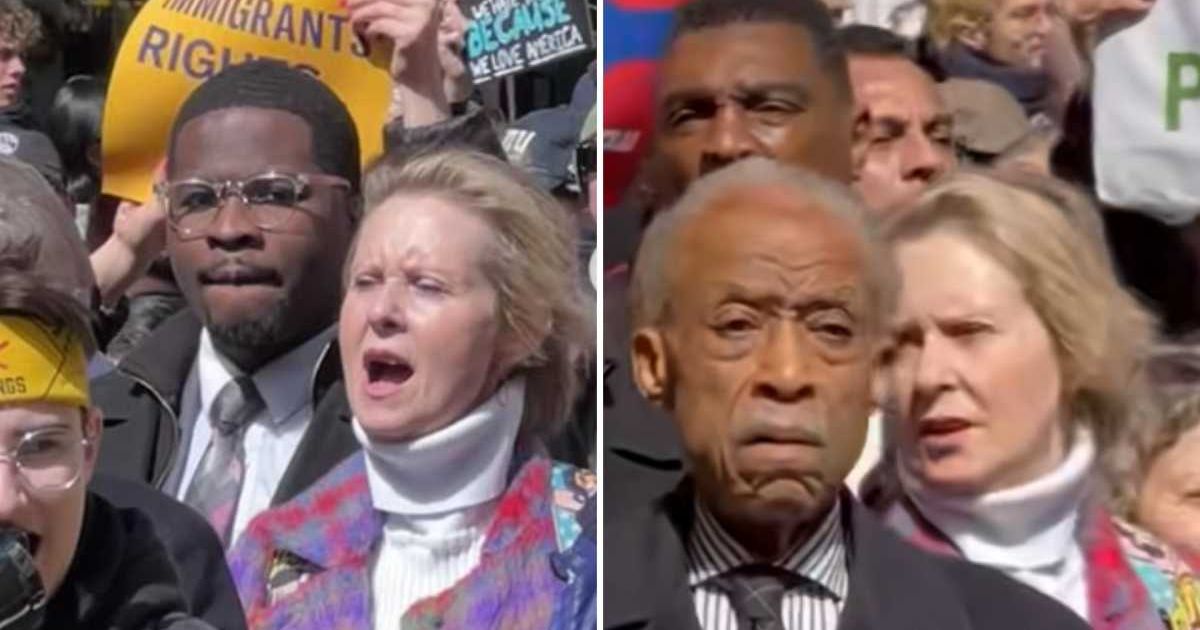 Cynthia Nixon urged people nationwide and globally to protest Donald Trump, citing strong opposition to his policies and leadership (Instagram/cynthiaenixon)