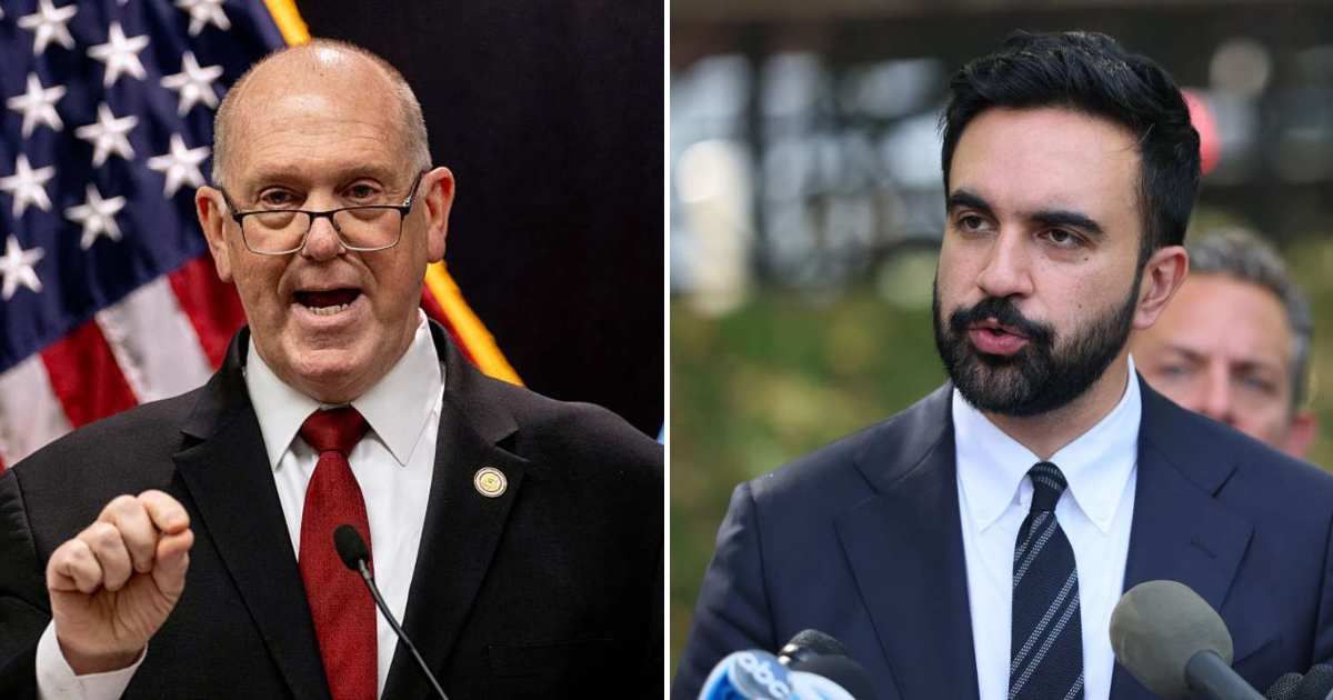 Tom Homan pushed back against Zohran Mamdani's criticism of ICE operations, arguing that the laws being enforced today are no different from those under previous administrations (Getty Images)