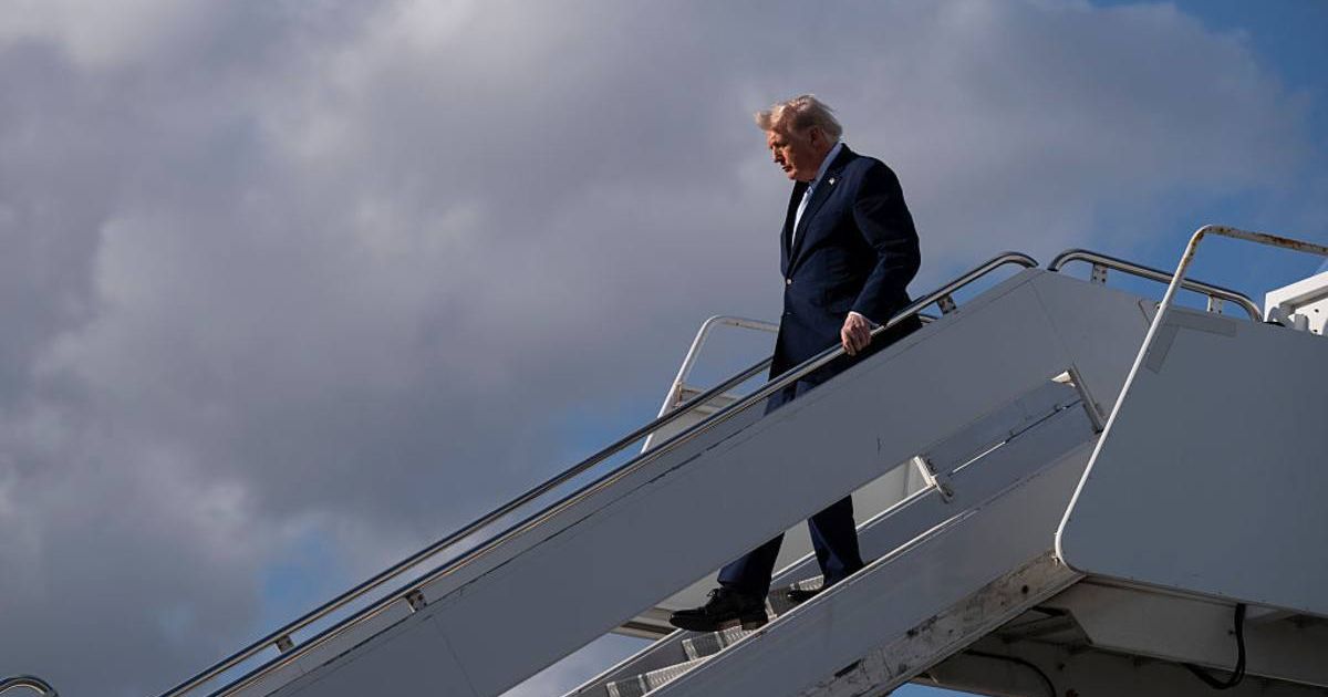 The high-stakes response began when a general aviation plane lost radio contact and entered the Temporary Flight Restriction zone at Palm Beach International Airport on Sunday, March 29 (Roberto Schmidt/Getty Images)