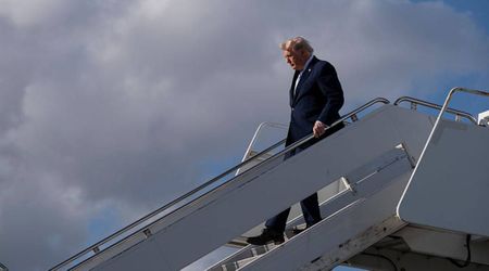 F-16s scrambled, flares fired after security scare near Trump’s Air Force One at Palm Beach airport