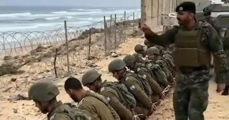 Fact Check: Is the video showing American soldiers captured by Iran at Hormuz Strait real?