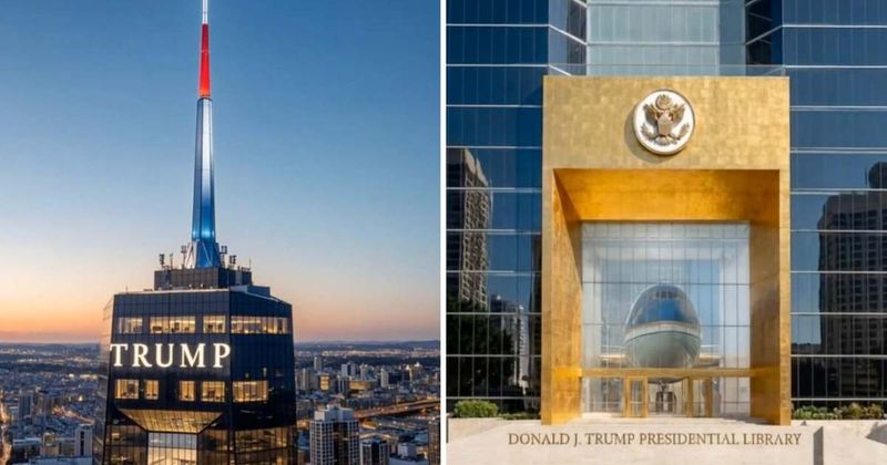 Eric Trump shares first look at proposed Donald J Trump Presidential Library in Miami