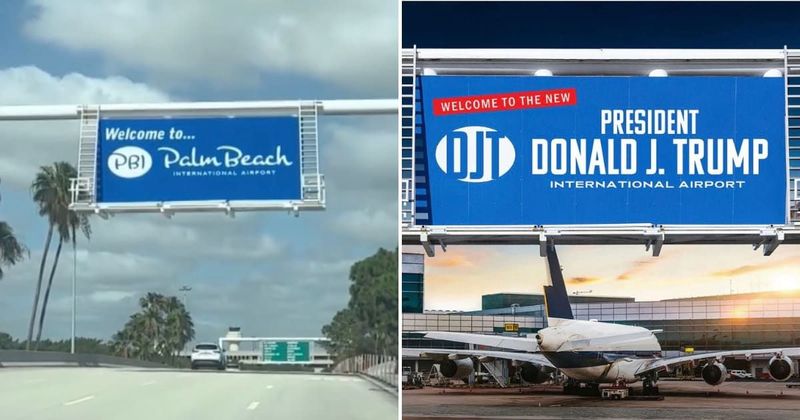Palm Beach airport to be renamed after Trump as Ron DeSantis signs bill