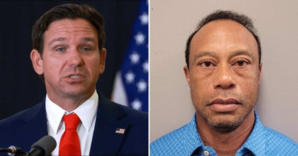 Fact Check: Did Trump share a Truth Social post asking DeSantis to pardon Tiger Woods?