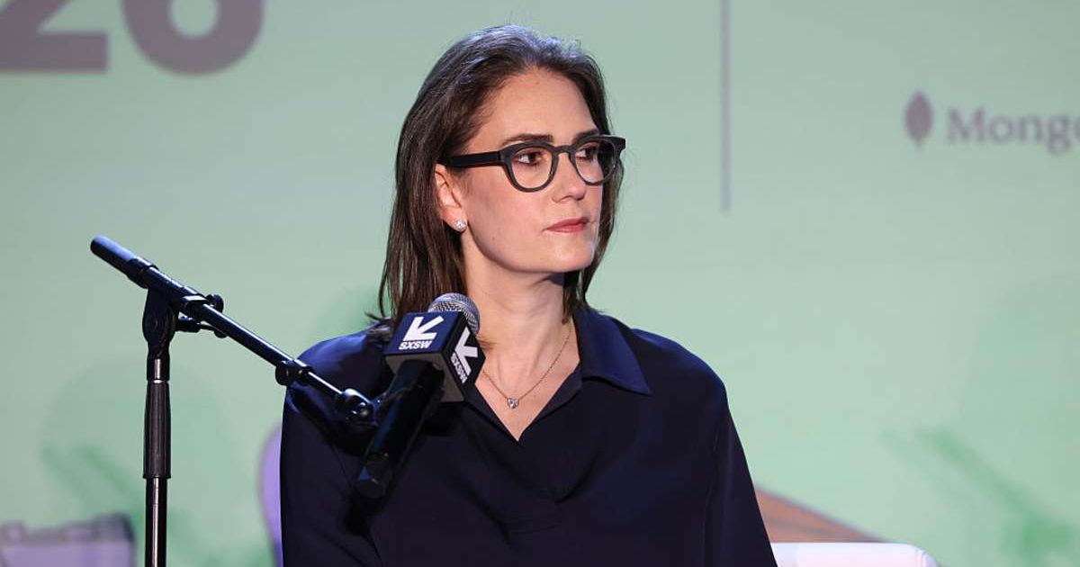 Jessica Tarlov said ‘No Kings’ protests surged as Donald Trump’s approval stayed low, signaling a political shift (Rick Kern/Getty Images for Vox Media)