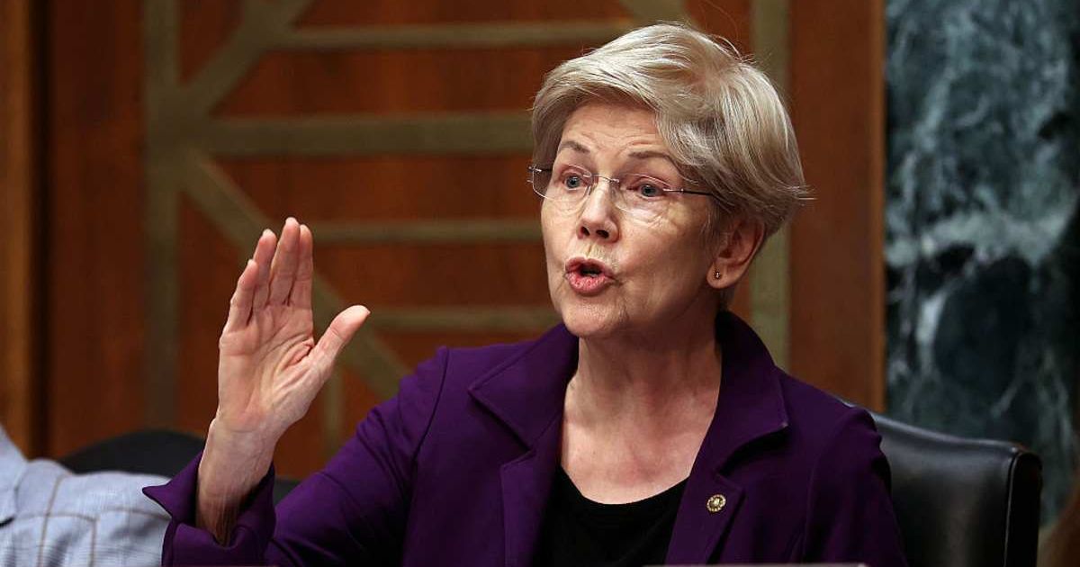 Speaking about the impact of military action, Elizabeth Warren reflected on her own family’s experience (Getty Images)