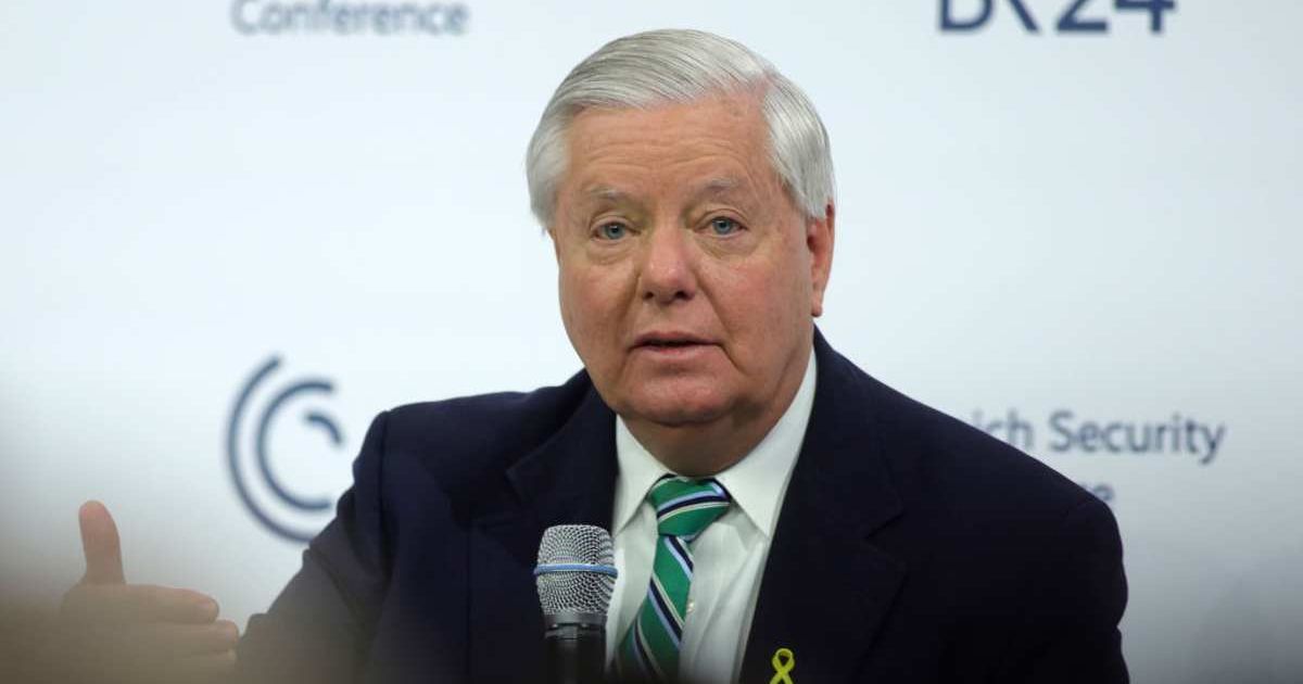 Senator Lindsey Graham was spotted at Disney World during the DHS shutdown, as unpaid workers and TSA disruptions caused major airport delays nationwide (Getty Images)