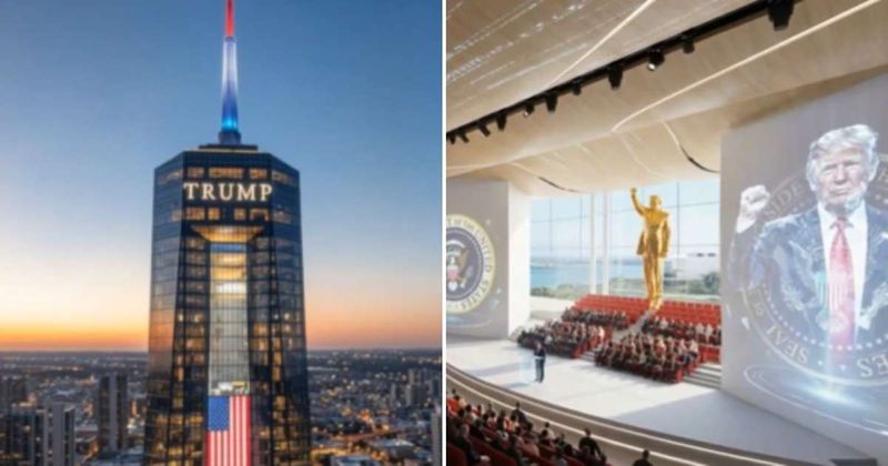 Trump’s presidential library design praised online as ‘Beautiful, Majestic, Spectacular’