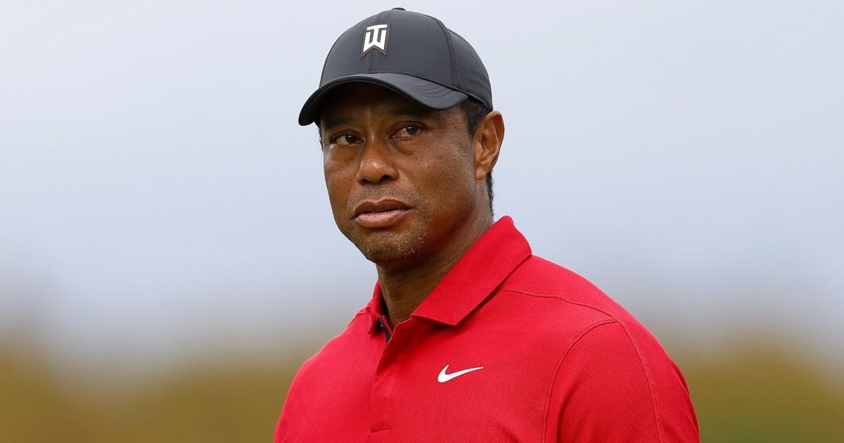 Tiger Woods is stepping away from golf after his rollover crash (Mike Ehrmann/Getty Images)