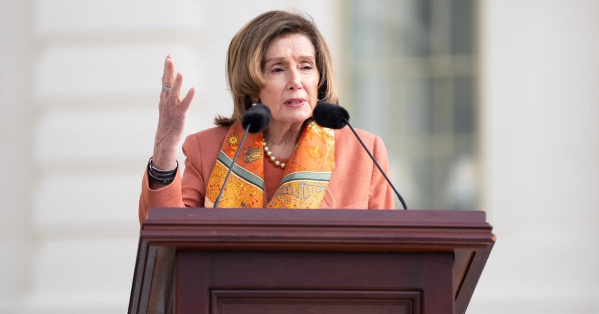 Rep Nancy Pelosi expresses concern over possibility of Republicans interfering with elections using technology (AP Photo/Allison Robbert)