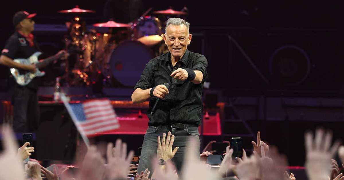 Bruce Springsteen expressed concern that long-standing American values are being challenged, while also criticizing what he described as an ongoing unconstitutional war putting lives at risk (Kevin Mazur/Getty Images)