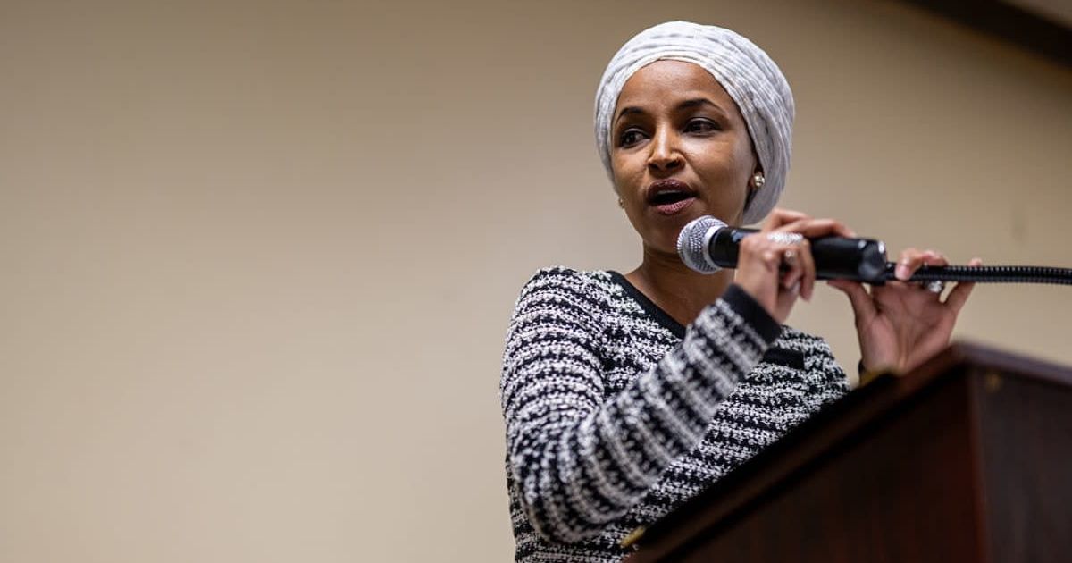 Rep Ilhan Omar explained that Democrats deliberately refused to support a DHS appropriations bill unless Republicans agreed to a set of reforms targeting ICE (Getty Images)