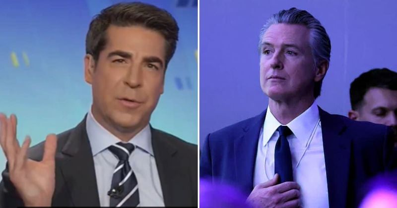 Jesse Watters mocks Gavin Newsom, says he could be 'the first woman president'