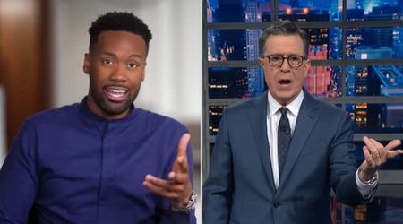 Fox News' Jones torches 'shameful' Colbert for April Fool's Trump jab: 'Rooting against the country'