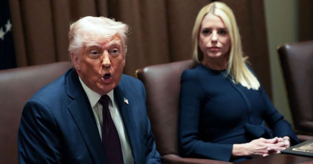 President Donald Trump fires Attorney General Pam Bondi, calls her a 'Great American Patriot and a loyal friend' (Getty Images)