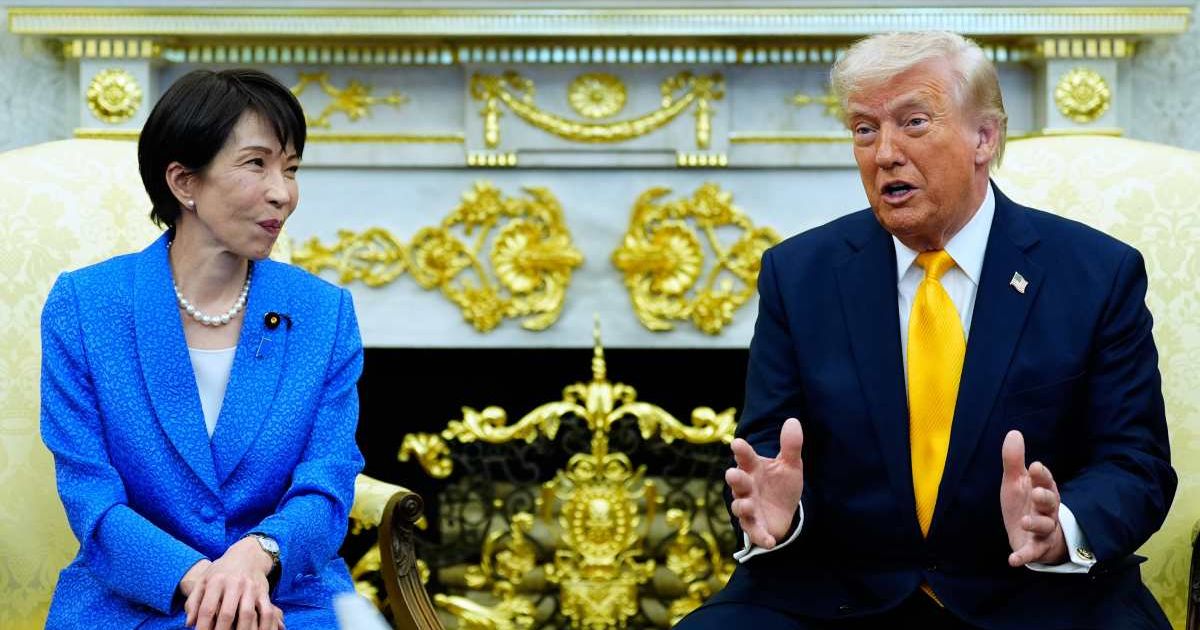 A viral social media rumor claims that the Japanese Prime Minister has announced joining the US and Israel in the war against Iran (AP Photo/Alex Brandon)