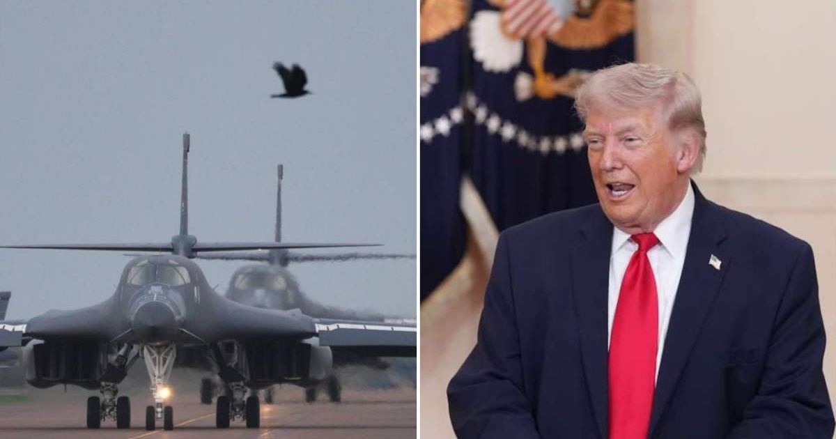 President Donald Trump emphasized the unmatched strength of the US military while addressing the ongoing conflict in Iran (Christopher Furlong, Alex Brandon-Pool/Getty Images)