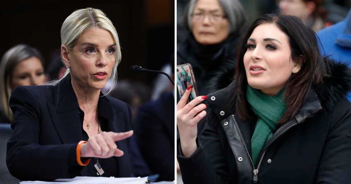 Laura Loomer took to social media to break down Pam Bondi’s DOJ record following her ouster as attorney general on Thursday, March 2 (Getty Images)