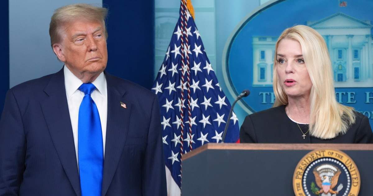 Pam Bondi was fired by President Donald Trump on April 2 (AP Photo/Jacquelyn Martin, File)