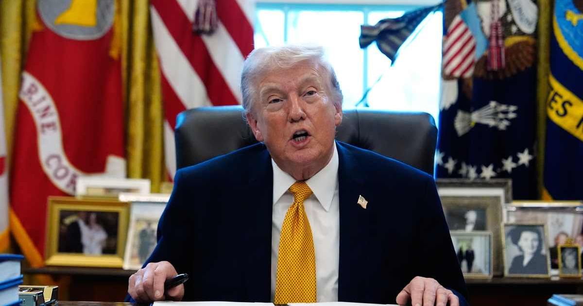 Donald Trump claims religion is resurging across the US in Good Friday message (AP Photo/Julia Demaree Nikhinson)